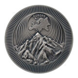 AgaKulche Mont Blanc Dark 2021 Gümüş Sikke Coin